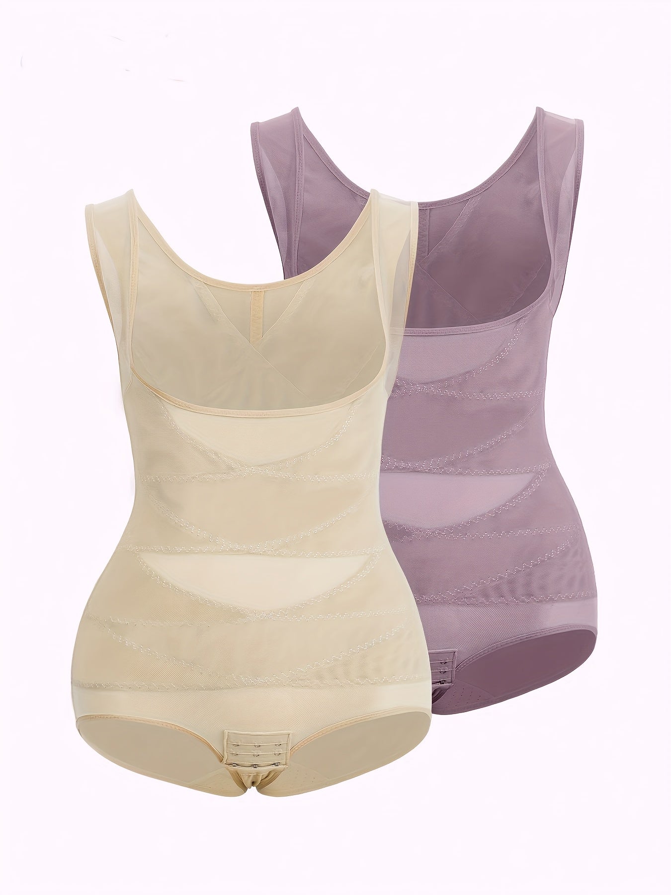 Women's Tummy Control Shapewear Bodysuit - Regular Fit – Sizes S–XXL – view 7