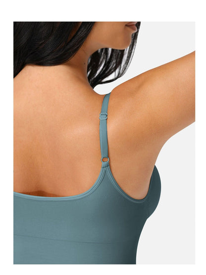 Women's Tummy Control Shapewear Camisole - Solid Color Body Smoothing detail view