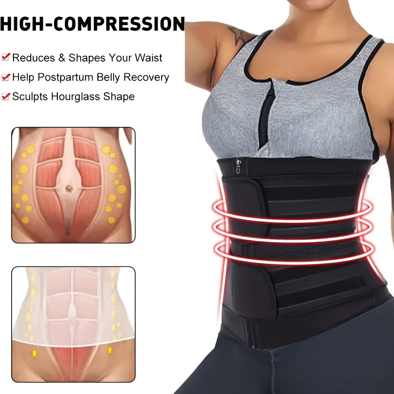 Women's Tummy Control Waist Cincher - Regular Fit – view 2
