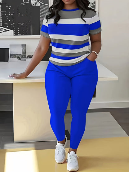 Women's Two-Piece Outfit Set - Coordinated – Sizes 0XL–6XL detail view