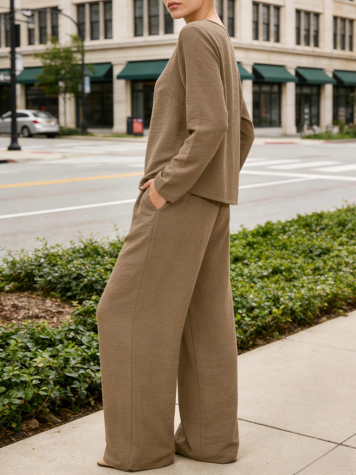 Women's Two-Piece Outfit Set - Coordinated – Sizes M–XXL detail view