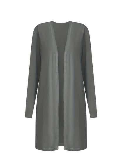 Women's Two-Piece Outfit Set – Dark Gray / Black detail view