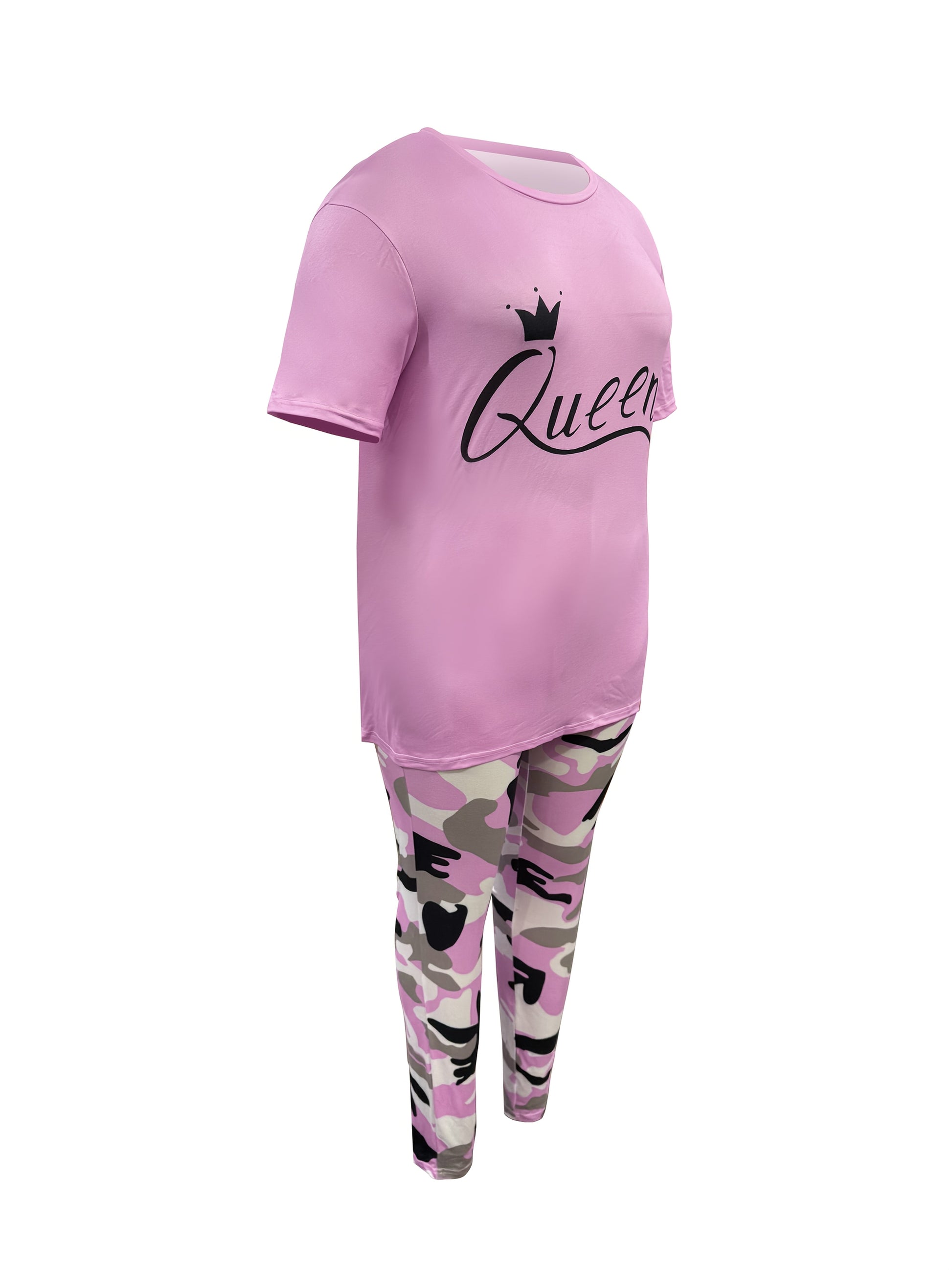 Women's Two-Piece Outfit Set - Short Sleeve – Sizes 0XL–8XL – view 10