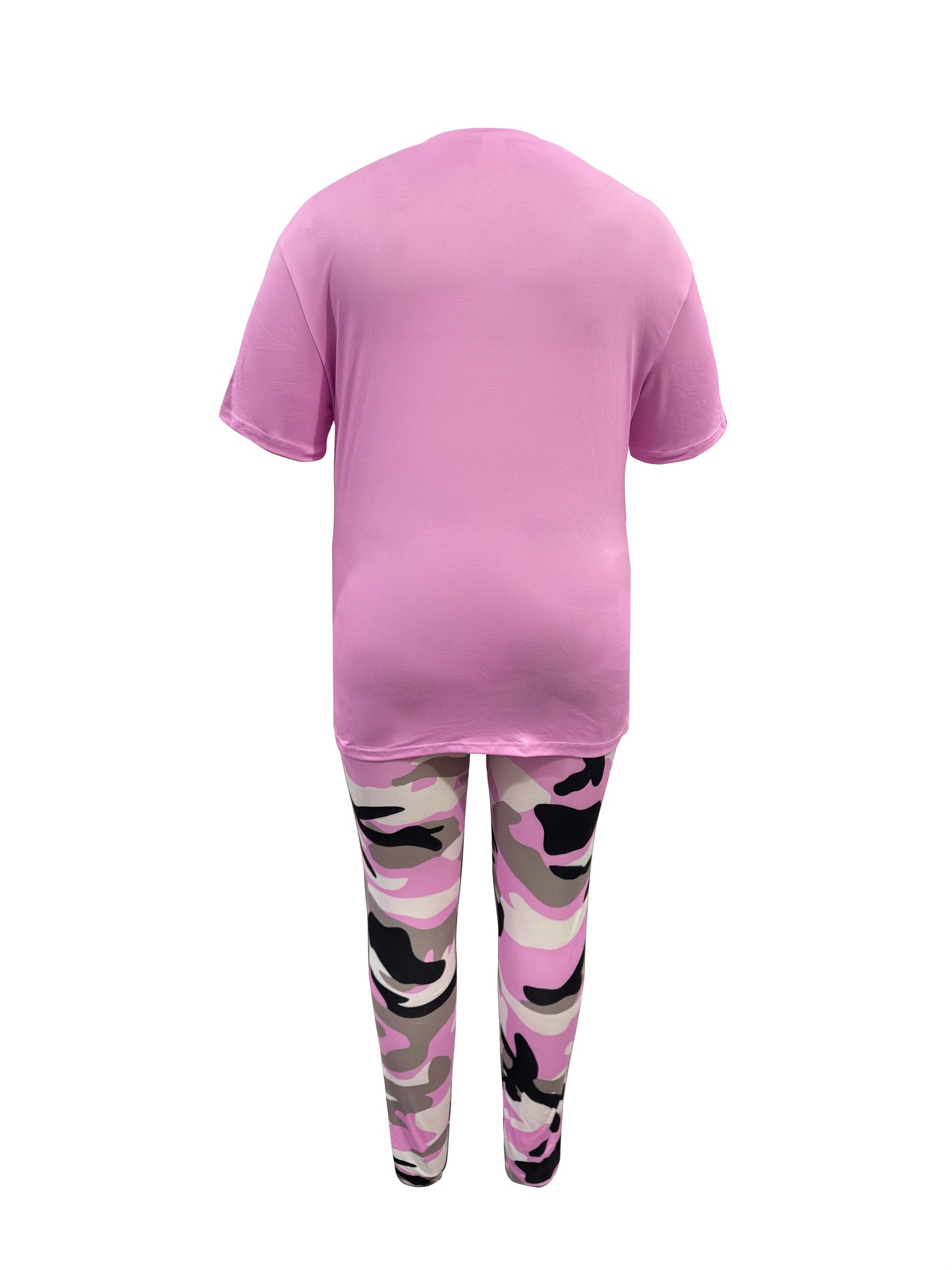 Women's Two-Piece Outfit Set - Short Sleeve – Sizes 0XL–8XL – view 11