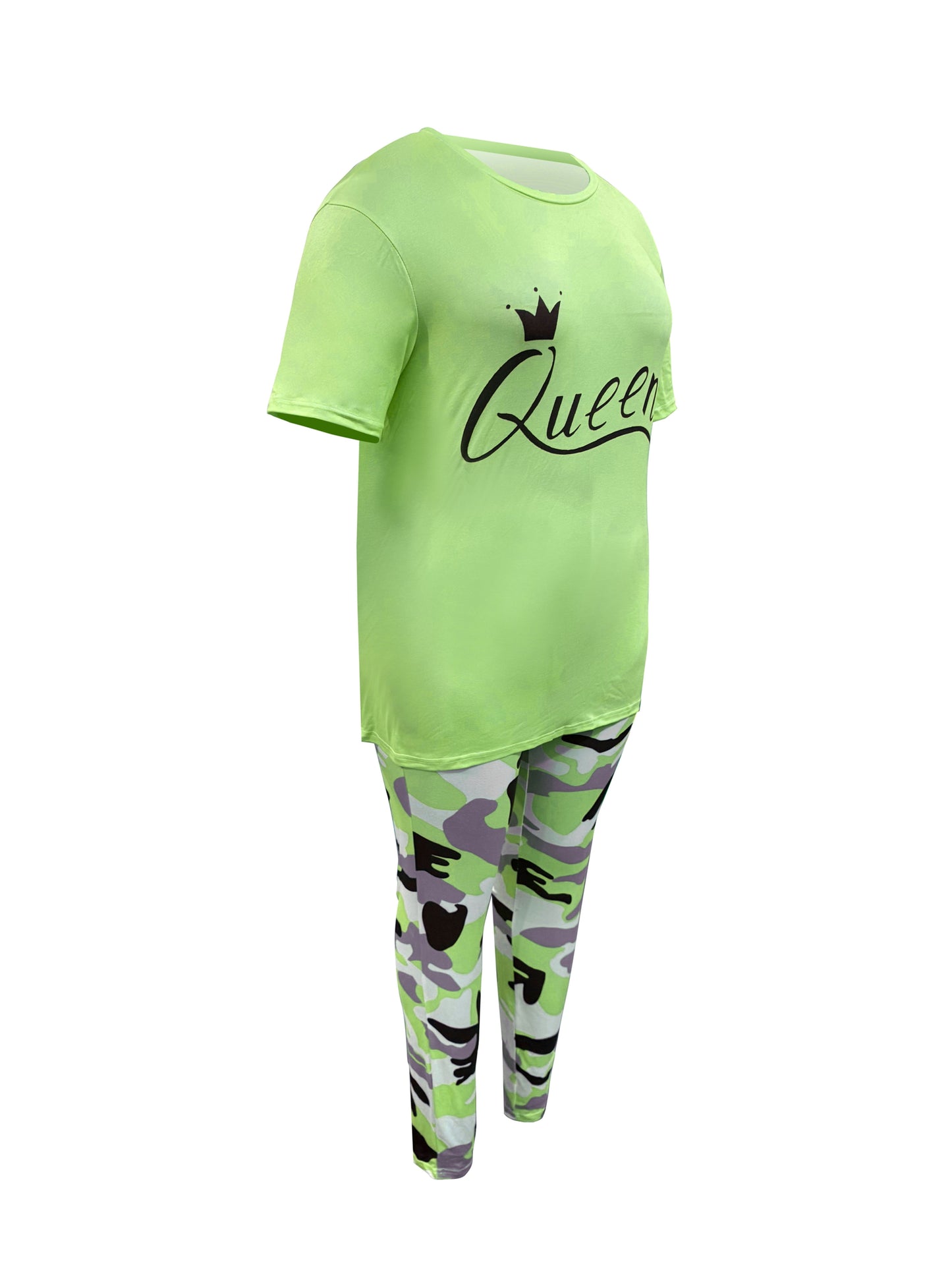 Women's Two-Piece Outfit Set - Short Sleeve – Sizes 0XL–8XL – view 25