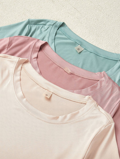 Women's Two-Piece Outfit Set - Short Sleeve – Sizes M–XL – view 9