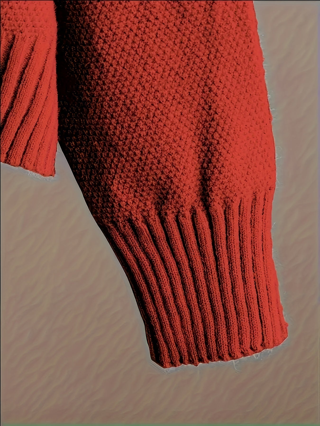 Women's Two-Piece Pants Set - Casual Knit Style 68 detail view