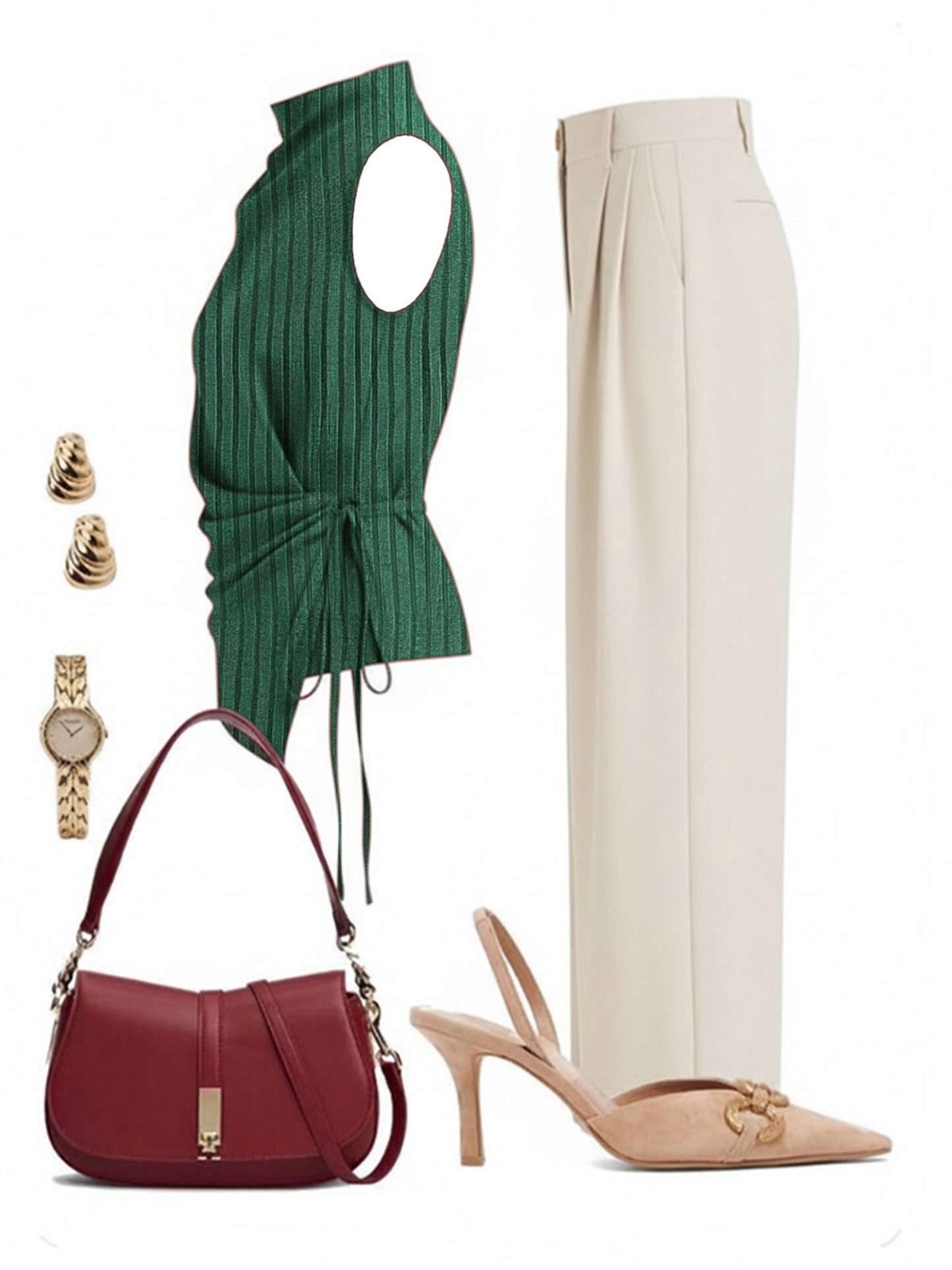 Women's Two-Piece Pants Set - Casual Matching Style 21 detail view