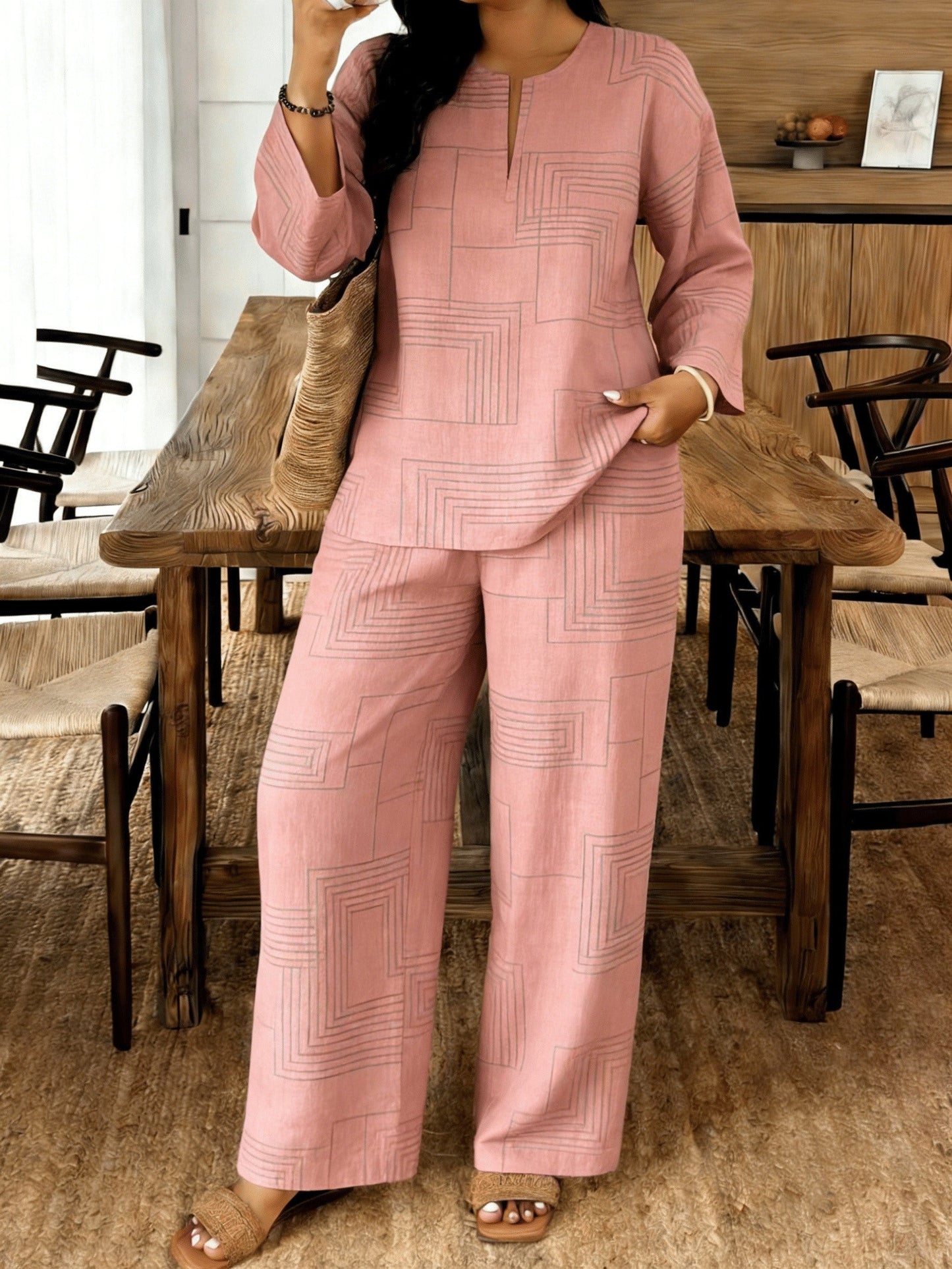 Women's Two-Piece Pants Set - Casual Matching Style 30 – main product image