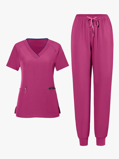 Women's Two-Piece Pants Set - Casual Matching Style 87 – Navy option – view 4