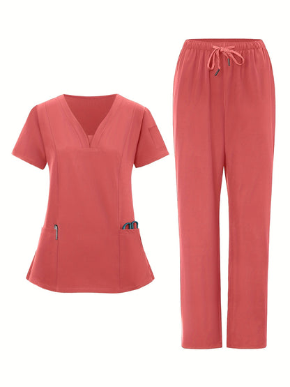 Women's Two-Piece Pants Set - Casual Matching Style 91 – Green option – view 3