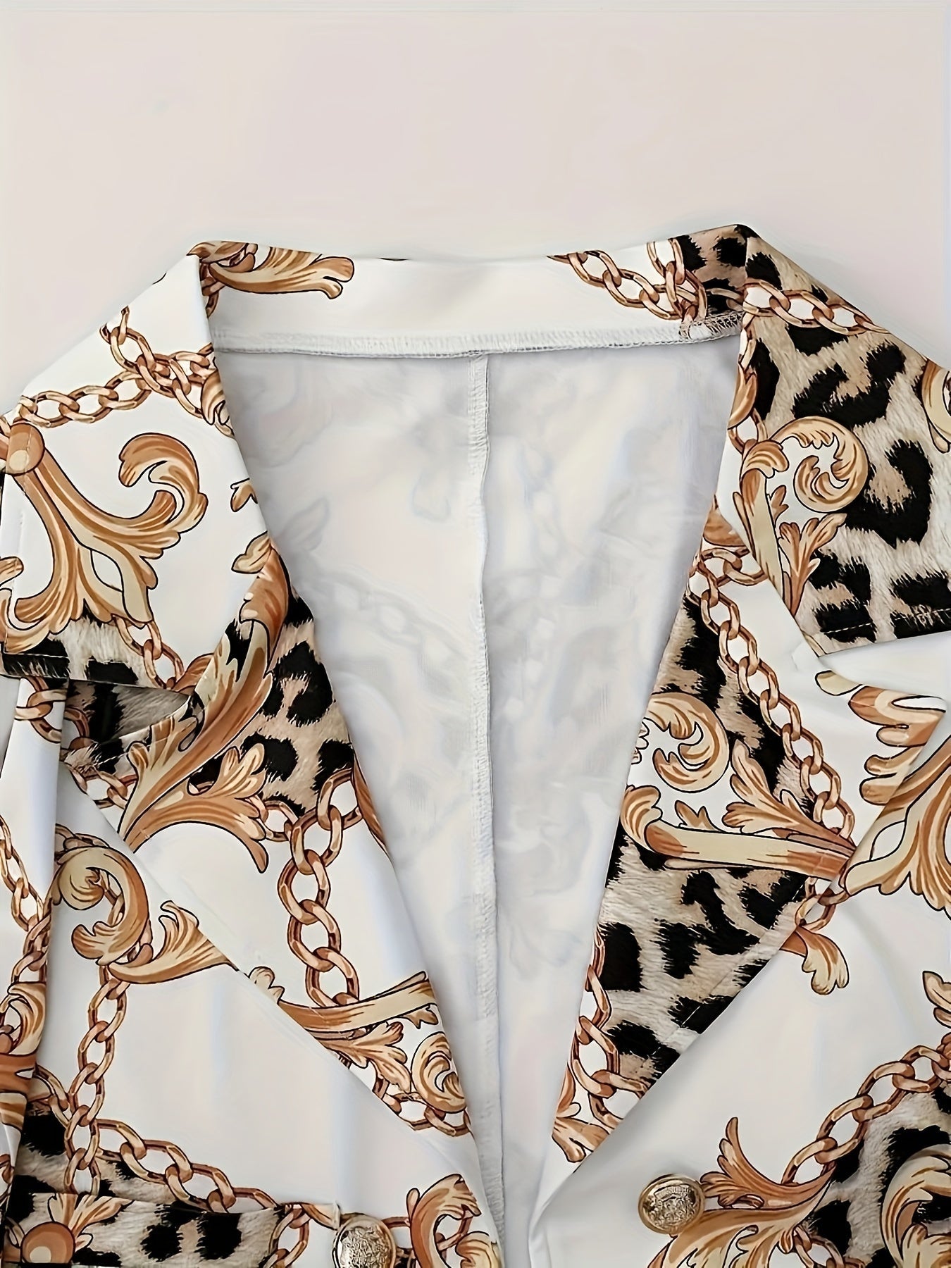 Women's Two-Piece Pants Set - Casual Printed Style 22 detail view
