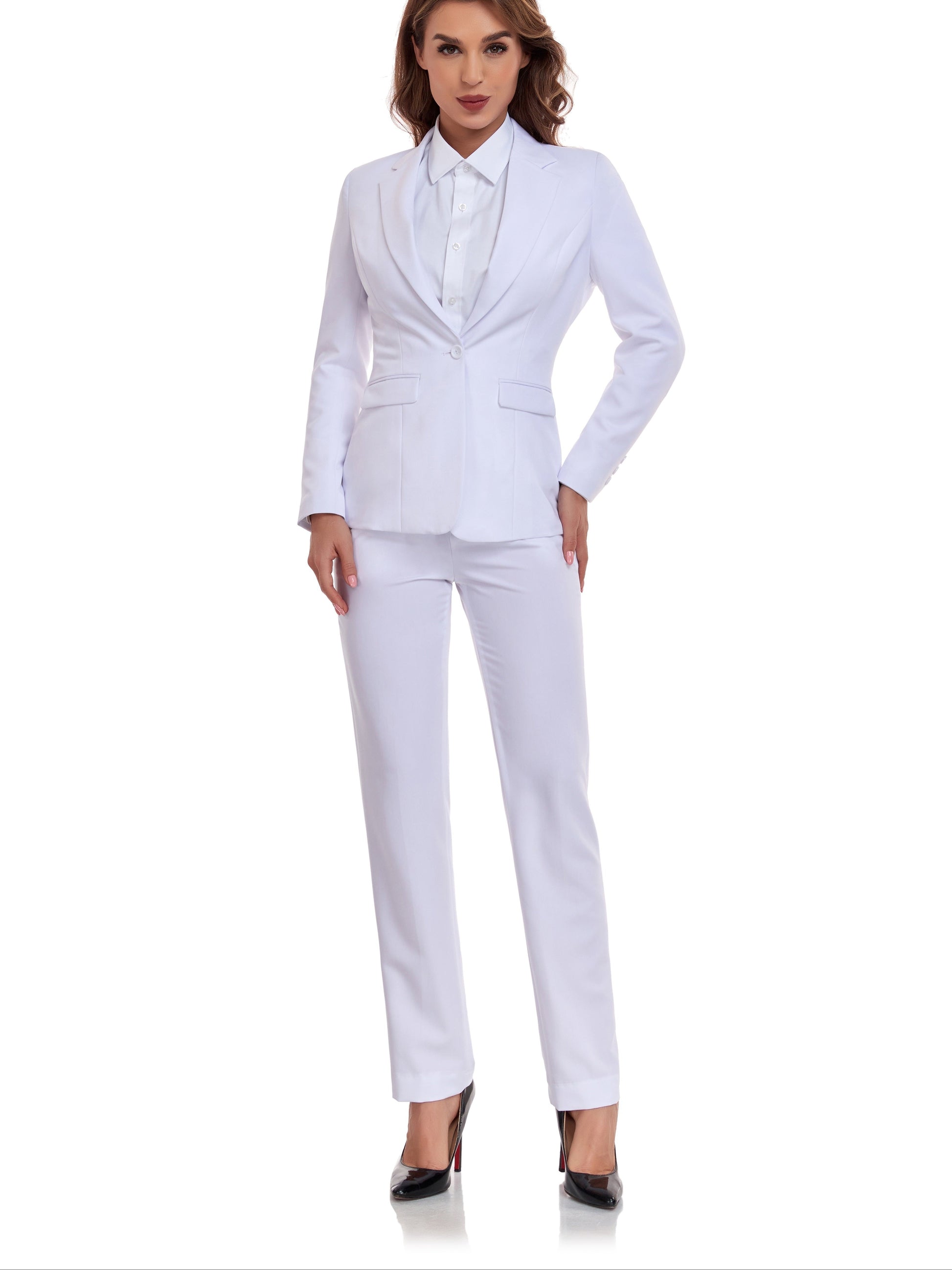 Women's Two-Piece Pants Set - Everyday Comfort – Yellow detail view