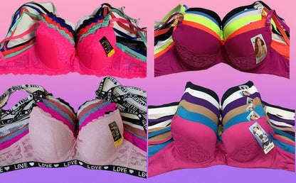 Women's Underwire Bra - 6-Pack Padded, Everyday Support – view 6
