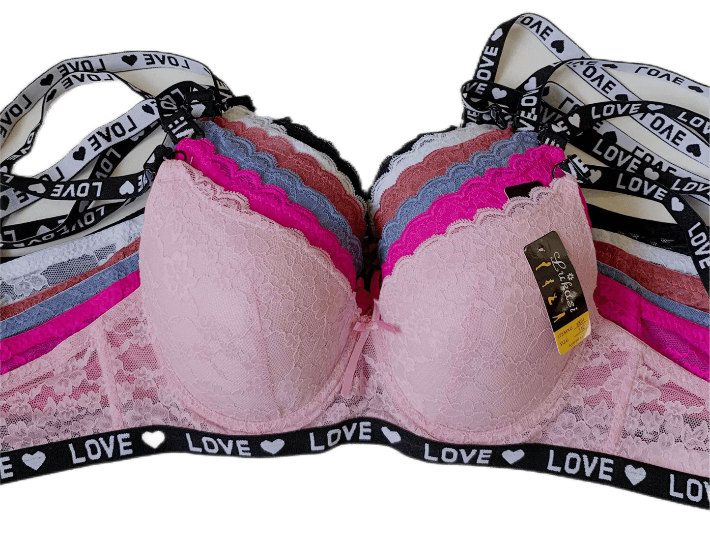 Women's Underwire Bra - 6-Pack Padded, Everyday Support – view 10