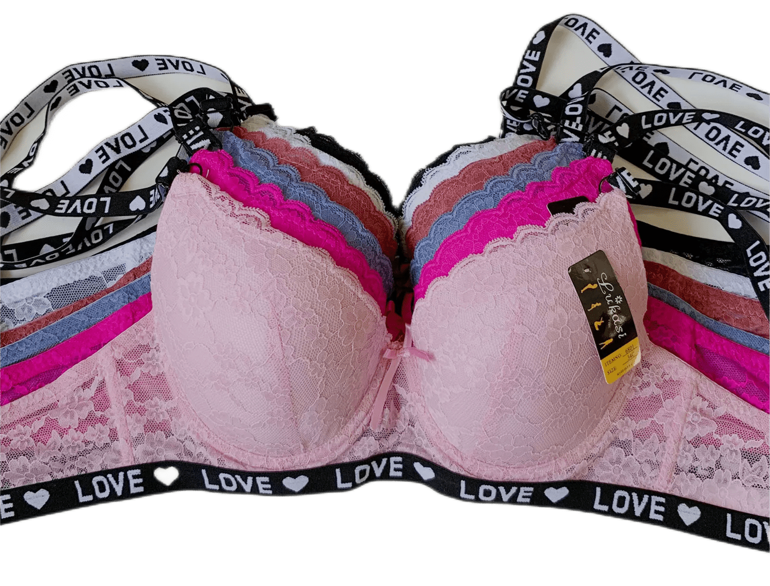 Women's Underwire Bra - 6-Pack Padded, Everyday Support – view 10
