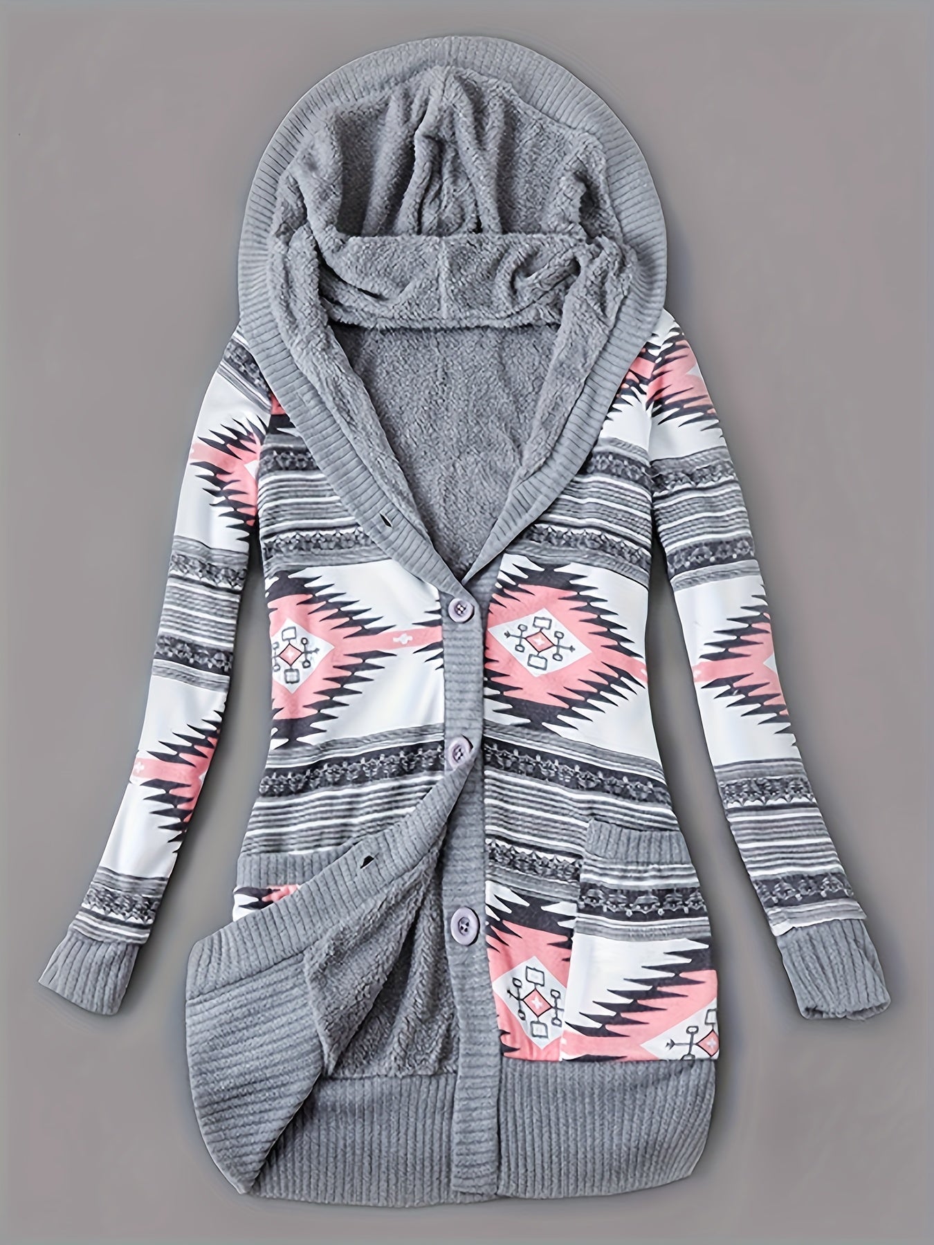 Women's Versatile Denim Colorblock Jacket detail view
