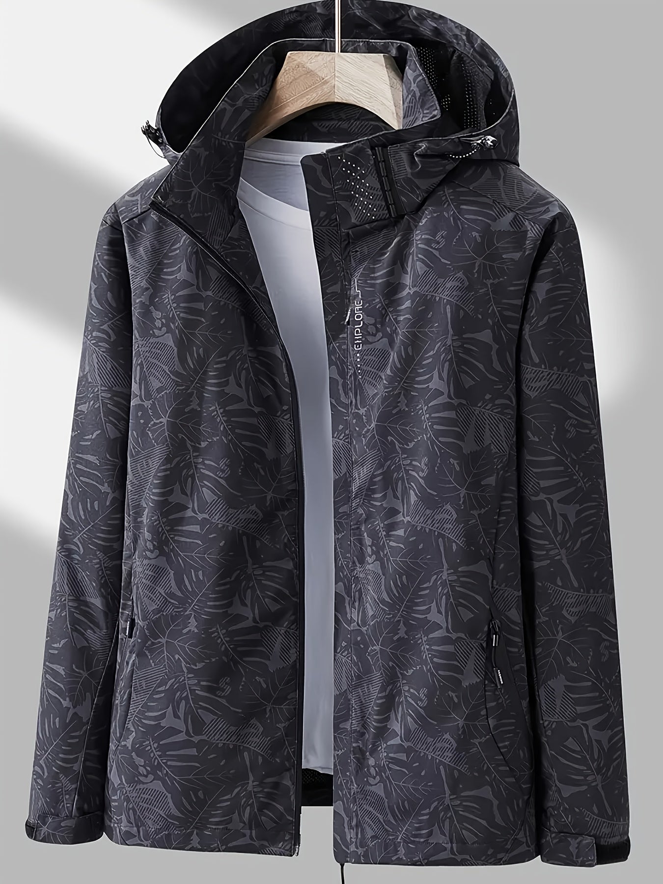 Women's Versatile Denim Graphic Coat – White option – view 2