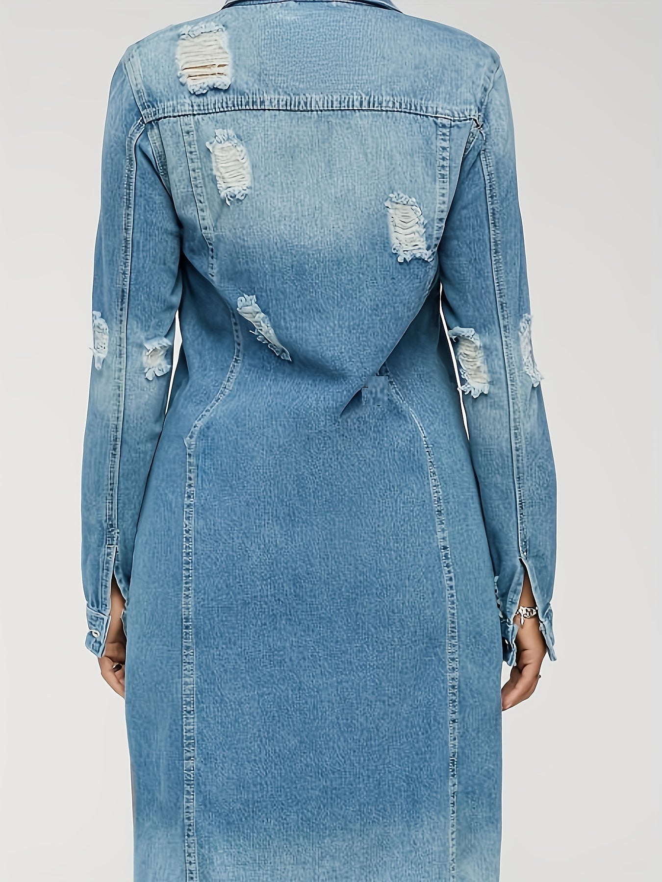 Women's Versatile Denim Pullover Jacket – 9-Variant Selection – view 8