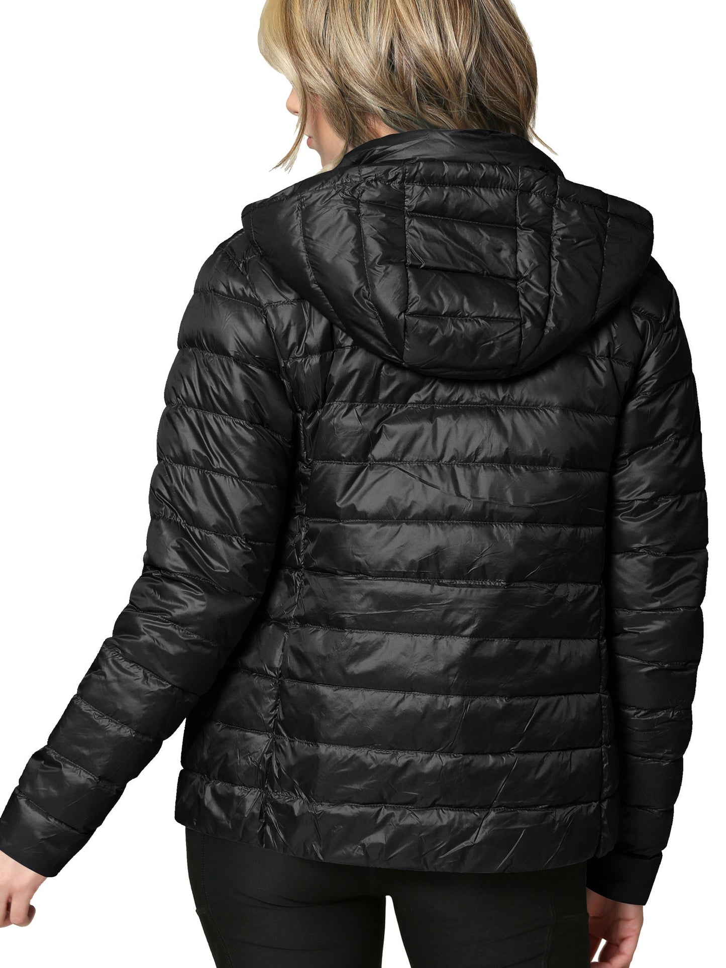 Women's Versatile Denim Pullover Jacket – Navy / Olive detail view