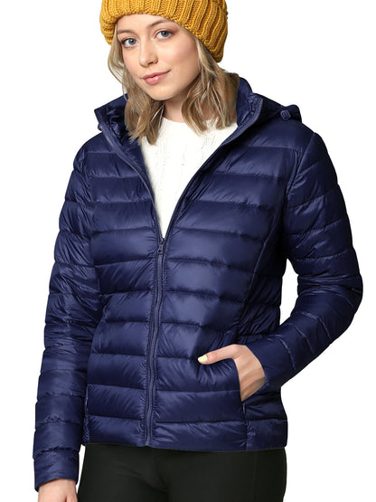 Women's Versatile Denim Pullover Jacket – Navy / Olive – Navy option – view 13