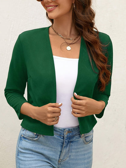 Women's Versatile Denim Pullover Jacket – Sizes S–XL detail view