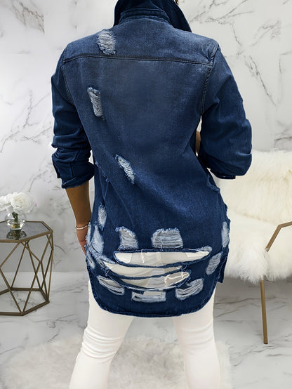 Women's Versatile Denim Single-Breasted Jacket – 10-Variant Selection – view 2