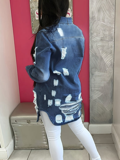 Women's Versatile Denim Single-Breasted Jacket – 10-Variant Selection – view 8