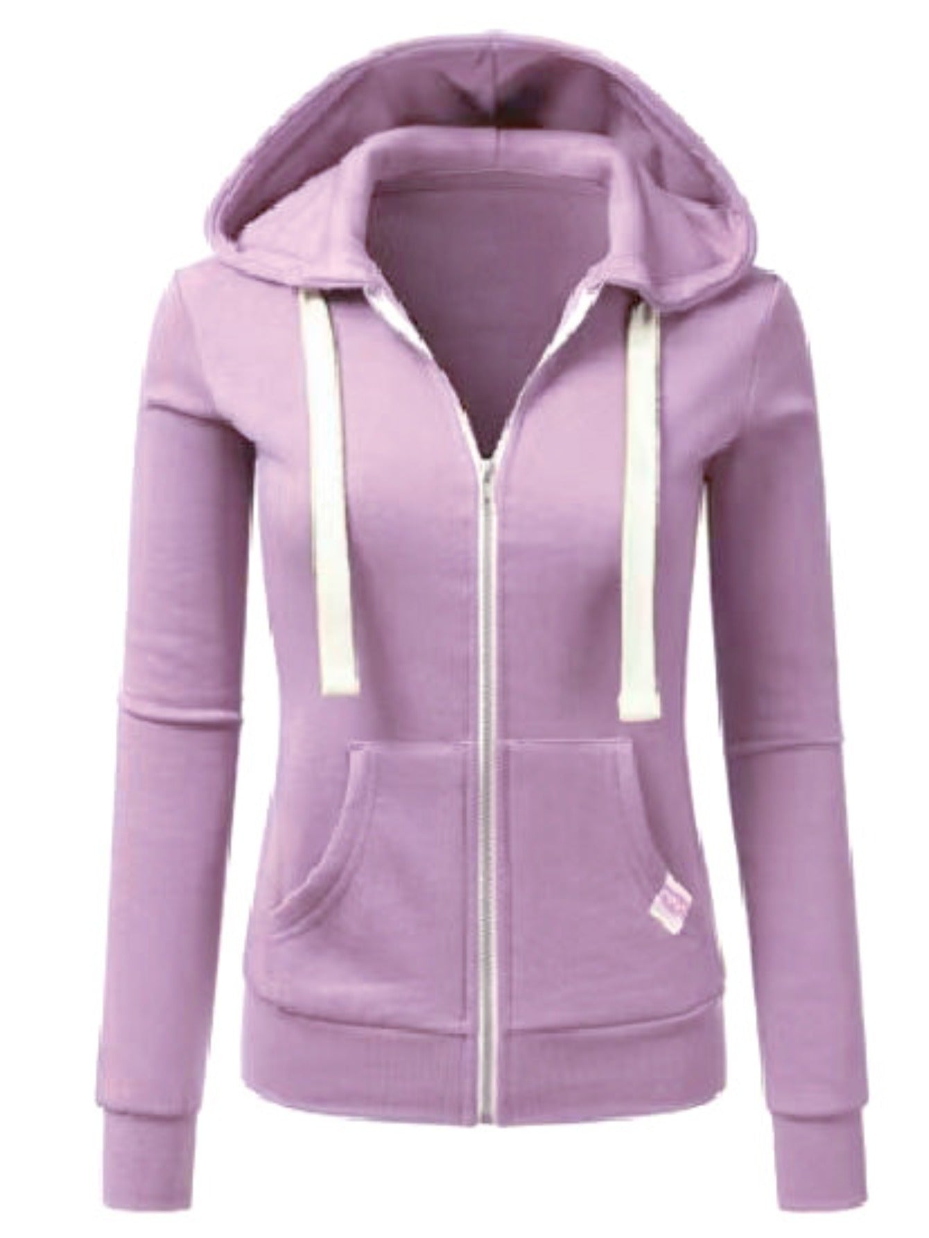 Women's Versatile Denim Zip-Up Cardigan – main product image