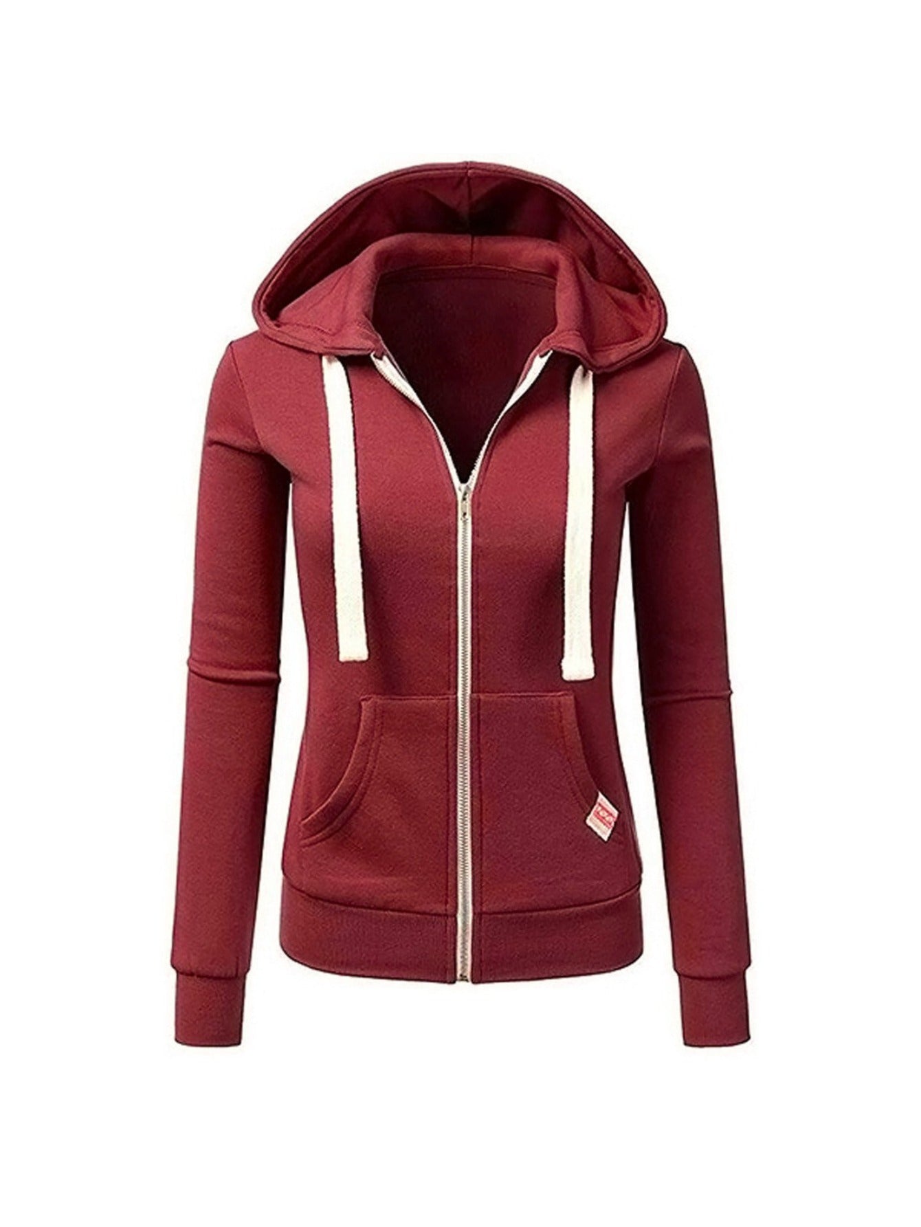 Women's Versatile Denim Zip-Up Cardigan detail view