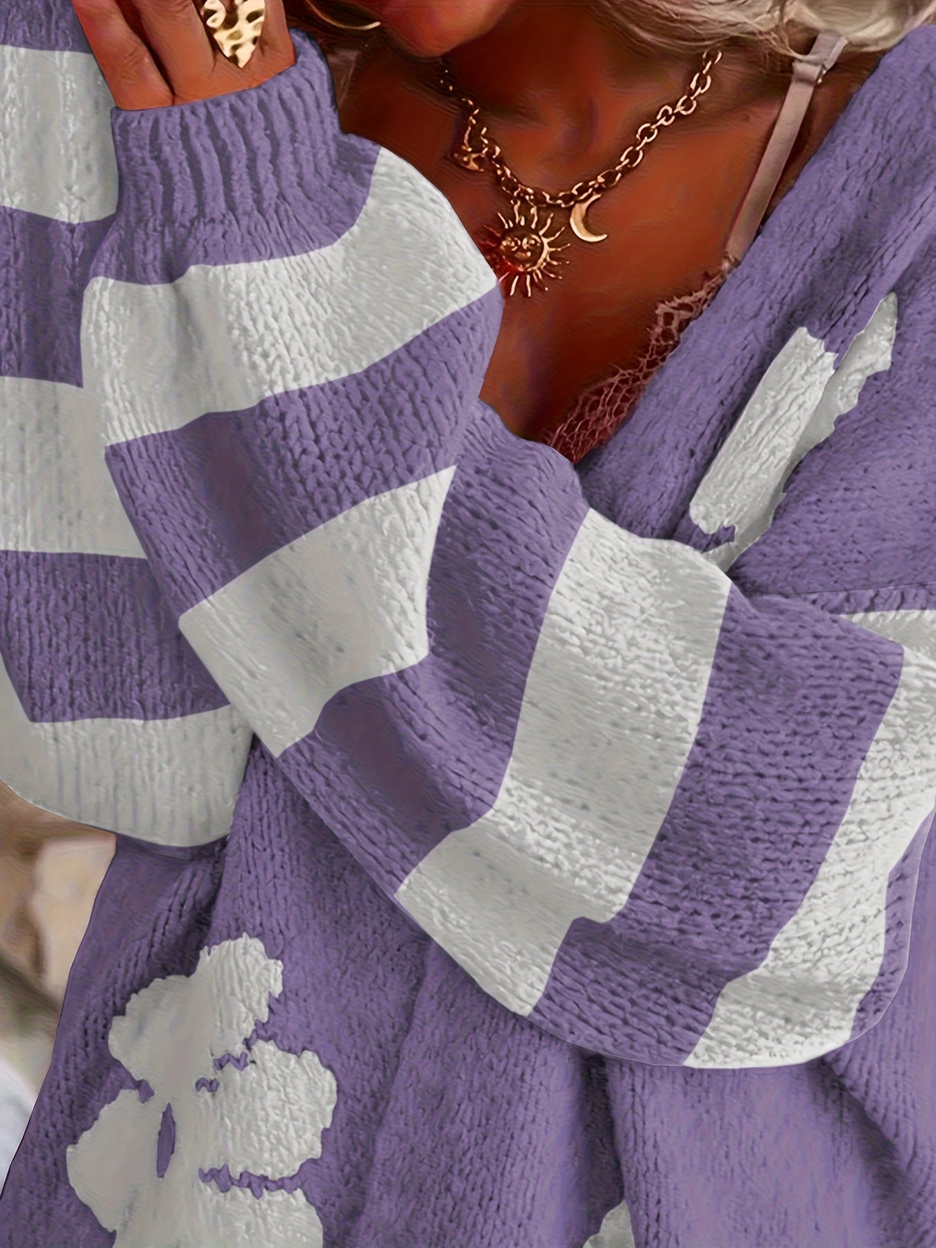 Women's Versatile Floral Button-Front Cardigan – view 3