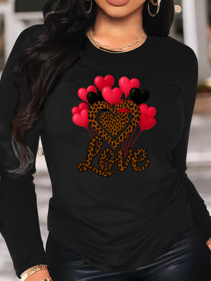 Women's Versatile Graphic Pullover Hoodie – Grey / Burgundy detail view