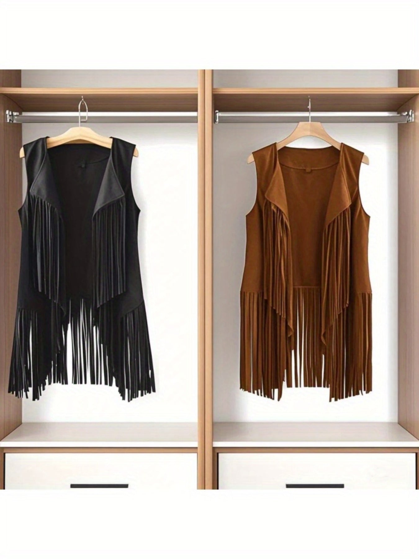 Women's Versatile Open-Front Vest detail view