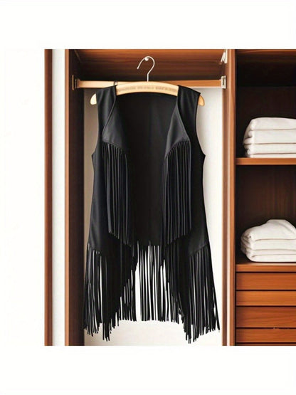 Women's Versatile Open-Front Vest detail view