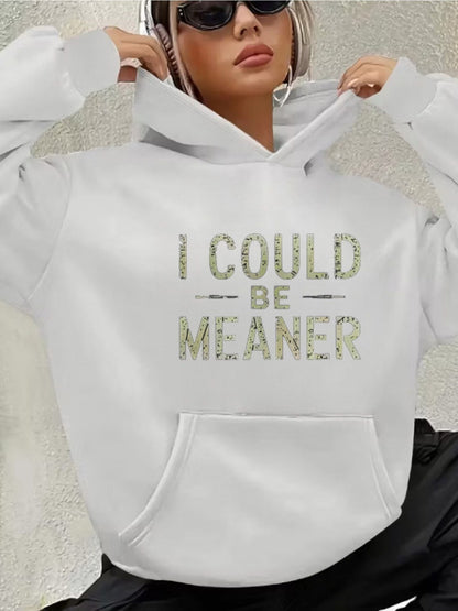 Women's Versatile Pullover Hoodie – Black – main product image