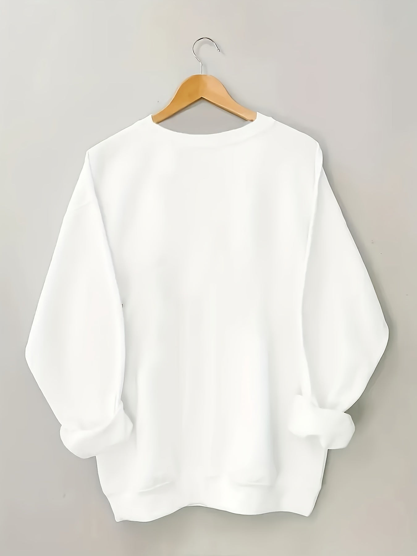 Women's Versatile Pullover Hoodie – Green / White detail view