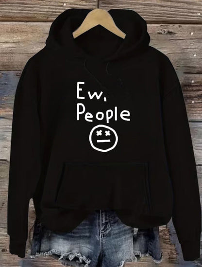 Women's Versatile Pullover Hoodie – White Colorway 03557 – view 12