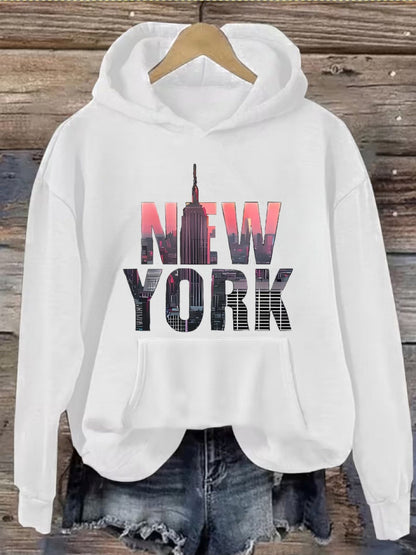 Women's Versatile Pullover Hoodie – White Colorway 60069 – White option – main product image
