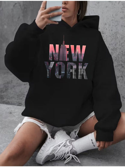 Women's Versatile Pullover Hoodie – White Colorway 60069 – White option – view 6