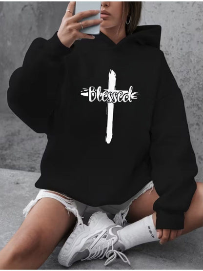 Women's Versatile Pullover Hoodie – White Colorway 94533 – White option – view 6