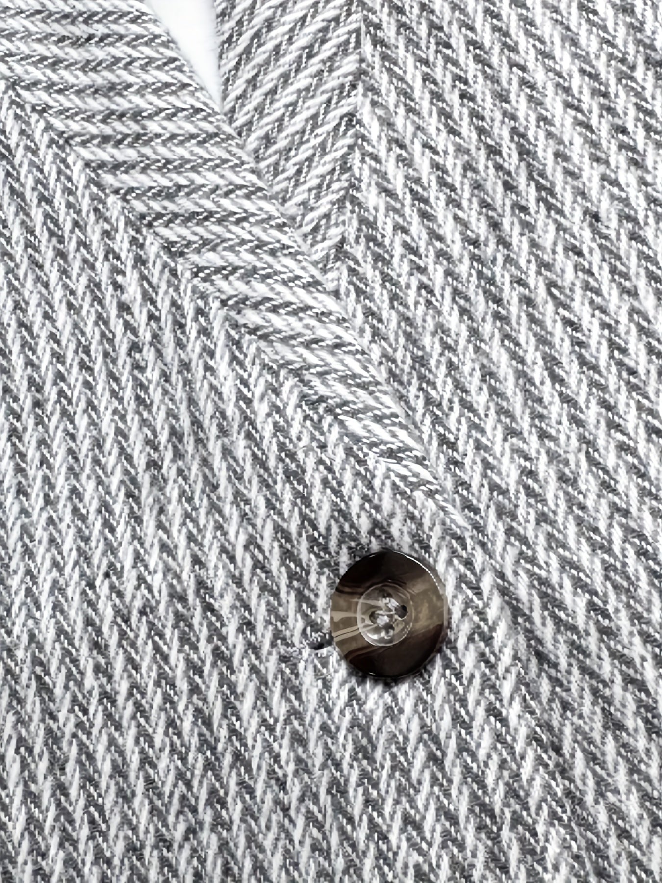 Women's Versatile Striped Zip-Up Coat detail view