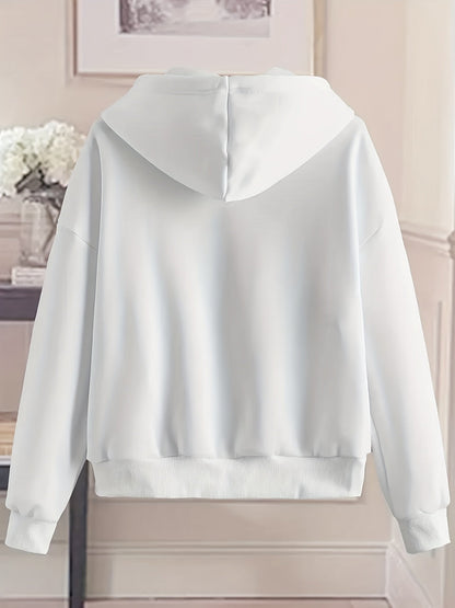 Women's Versatile Zip-Up Hoodie – 5-Color Selection detail view