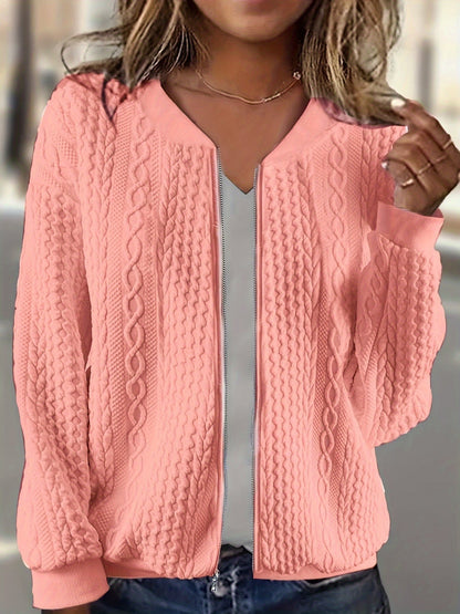 Women's Versatile Zip-Up Jacket – Sizes 1XL–5XL – main product image