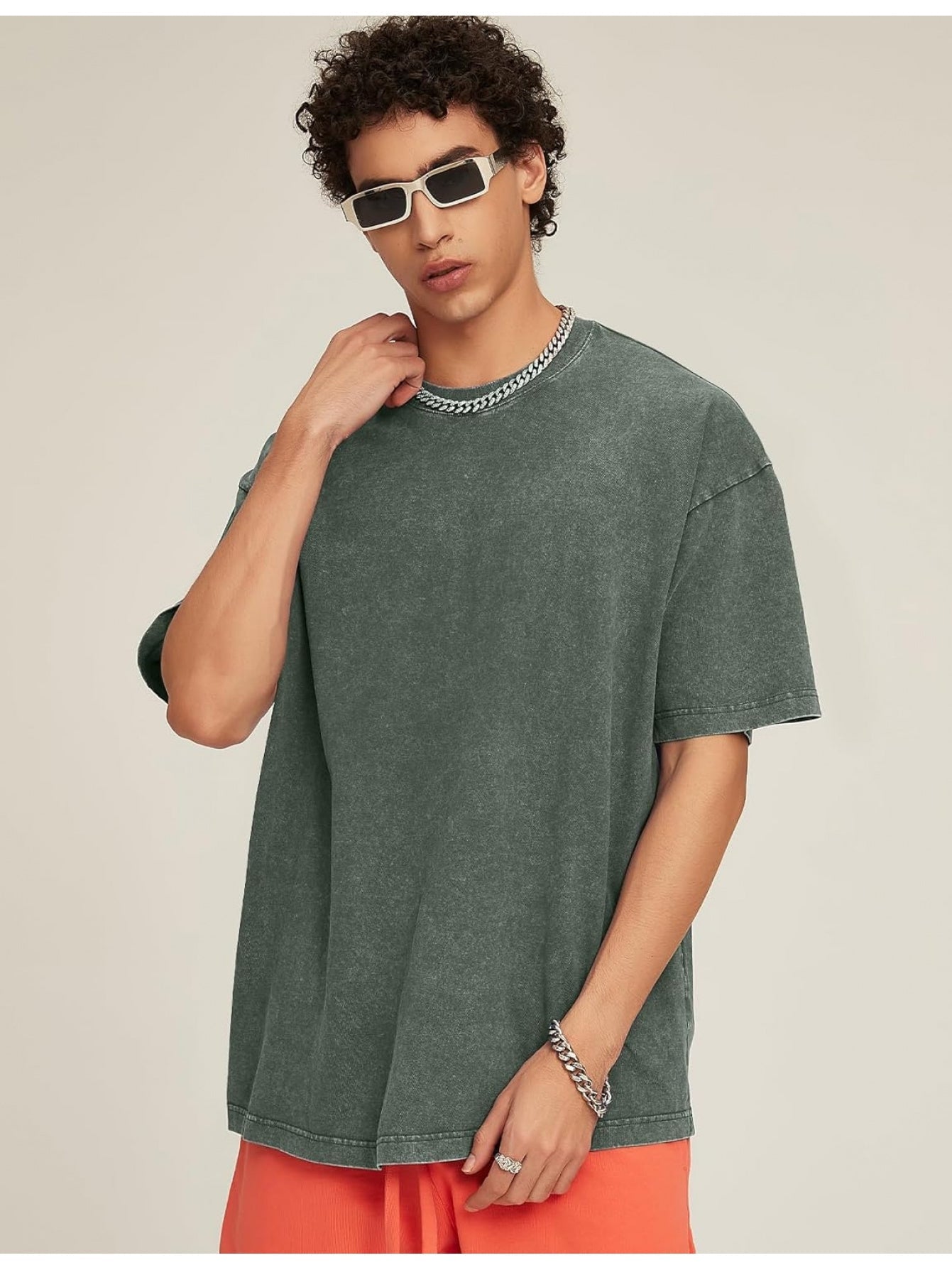 Women's Vintage Washed T-Shirt - 4-Pack Round Neck Short Sleeve – view 7