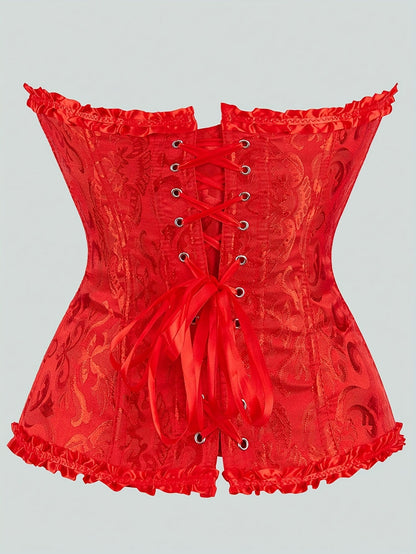 Women's Waist Cincher – Women's Boned Corset - Waist-Shaping Support – view 7