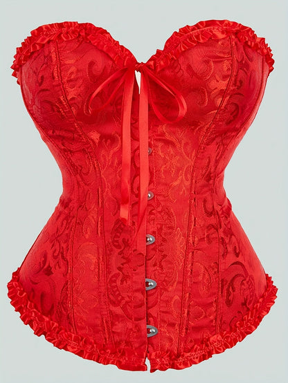Women's Waist Cincher – Women's Boned Corset - Waist-Shaping Support – view 13