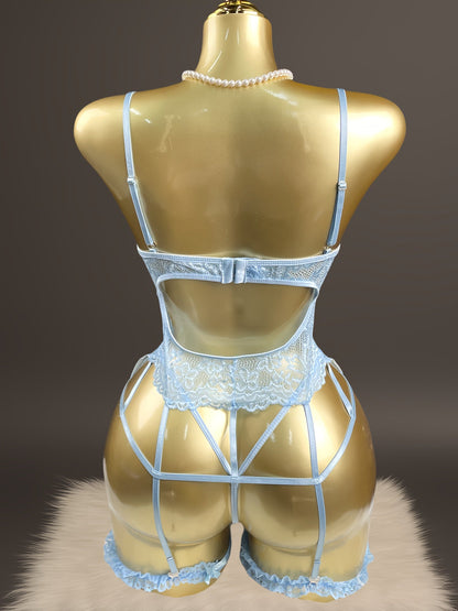 Women's Waist Trainer Shapewear - Floral Lace – view 9