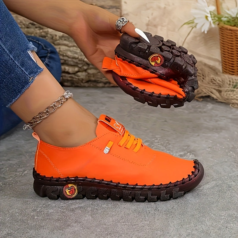 Women's Walking Shoes – Breathable for Outdoor & – Lace – Red option – view 6