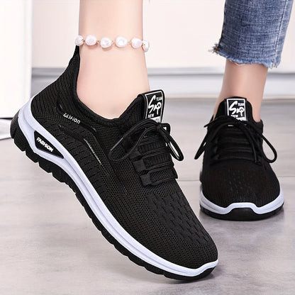 Women's Walking Shoes – Breathable Mesh Cushioned Comfort for Everyday Wear – view 2