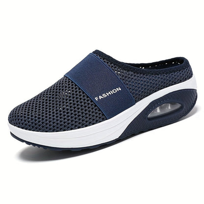 Women's Walking Shoes – Breathable Slip-On for Outdoor & – Blue option – view 3